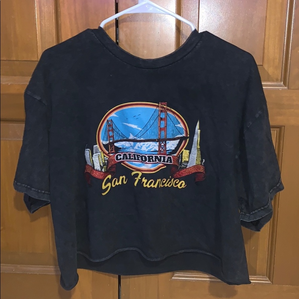 Cropped San Francisco Tee